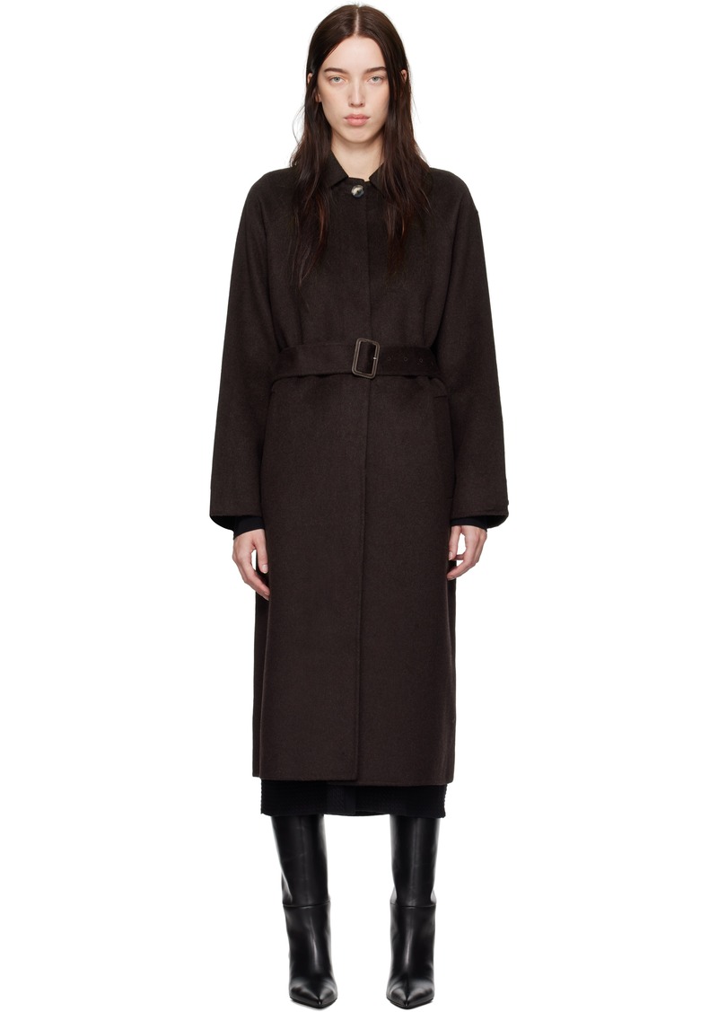 Proenza Schouler Brown Proenza Schouler White Label Juliette Coat