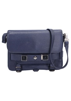 Proenza Schouler Classic PS11 Crossbody Bag in Navy Blue Leather