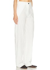 Proenza Schouler Crinkle Poplin Pant