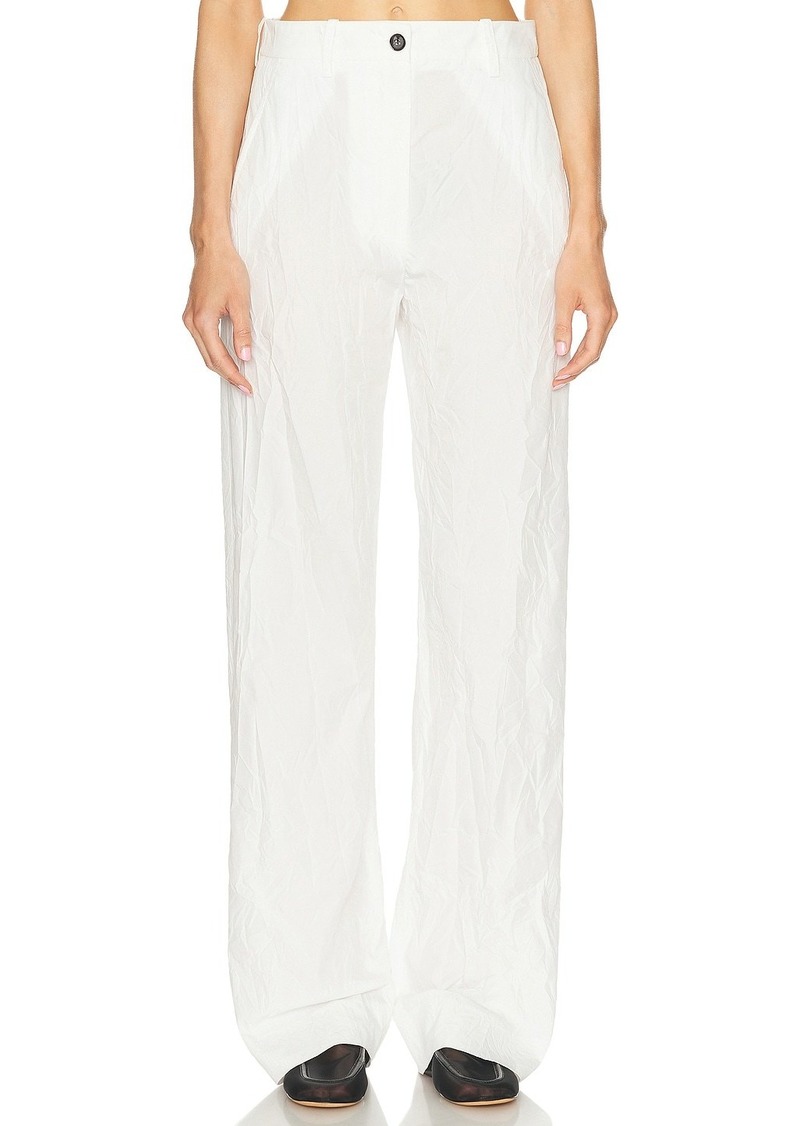 Proenza Schouler Crinkle Poplin Pant