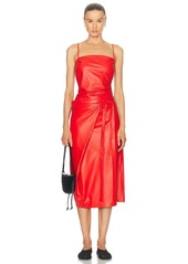 Proenza Schouler Delancy Leather Dress