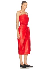 Proenza Schouler Delancy Leather Dress