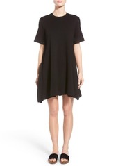 Proenza Schouler Flared Side Tie Jersey Dress