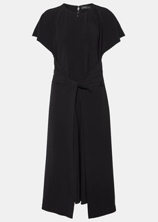 Proenza Schouler Julie draped crêpe midi dress