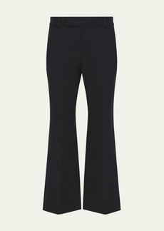 Proenza Schouler Marlene Tropical Wool Kick-Flare Pants