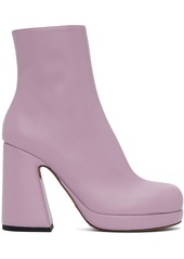 Proenza Schouler Purple Forma Platform Boots