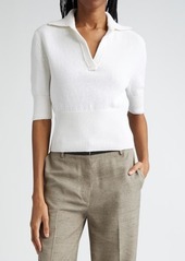 Proenza Schouler Reeve Polo Sweater