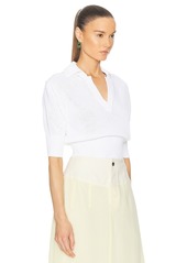 Proenza Schouler Reeve Polo Top