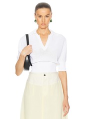 Proenza Schouler Reeve Polo Top