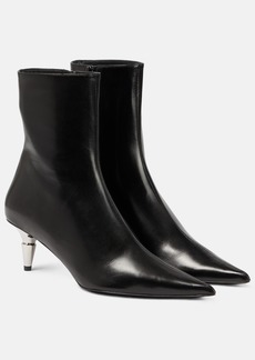 Proenza Schouler Spike leather ankle boots