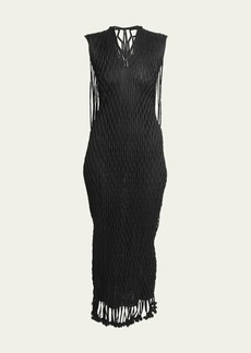 Proenza Schouler Tauba Satin Ribbon Body-Con Dress