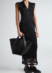 Proenza Schouler Tauba Satin Ribbon Dress