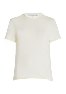 Proenza Schouler White Label - Elara Stretch-Cotton T-Shirt - White - XS - Moda Operandi