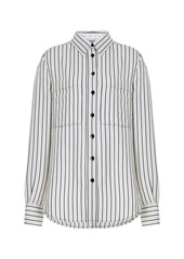 Proenza Schouler White Label - Eliana Striped Poplin Shirt - Ivory - XS - Moda Operandi