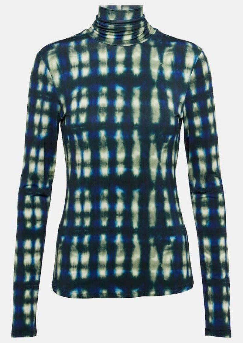 Proenza Schouler White Label Audrey tie-dye turtleneck top