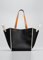 Proenza Schouler White Label Mercer XL Tricolor Leather Tote Bag