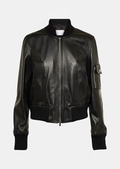 Proenza Schouler White Label Mika leather bomber jacket