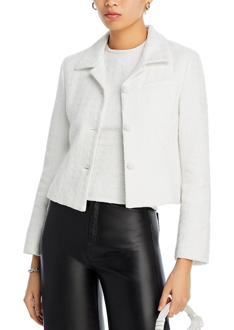Proenza Schouler White Label Quinn Cotton Tweed Jacket