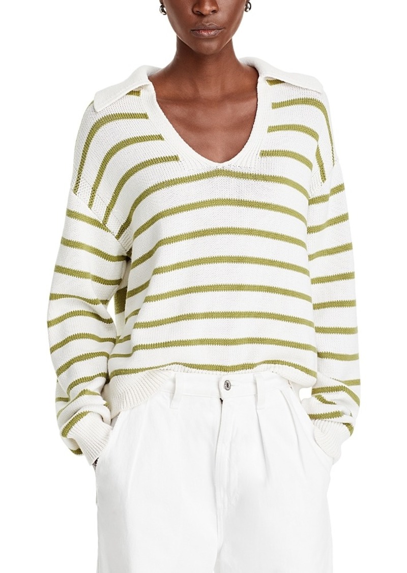 Proenza Schouler White Label Striped Murphy Sweater