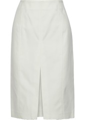 Proenza Schouler Woman Cotton-blend Twill Pencil Skirt Ivory