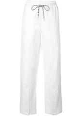 Proenza Schouler PSWL drawstring straight trousers