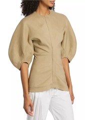 Proenza Schouler Reagan Puff-Sleeve Top