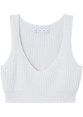 Proenza Schouler ribbed-knit cotton top
