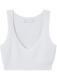 Proenza Schouler ribbed-knit cotton top