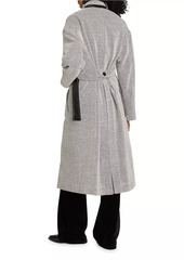 Proenza Schouler Ronan Double-Breasted Twill Coat