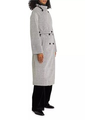 Proenza Schouler Ronan Double-Breasted Twill Coat