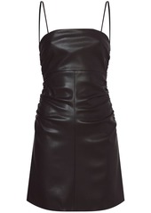 Proenza Schouler ruched-detail spaghetti-strap minidress