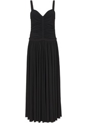 Proenza Schouler ruched-detailed crepe dress