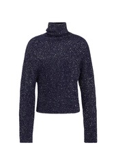Proenza Schouler Sequin-Embellished Turtleneck Sweater