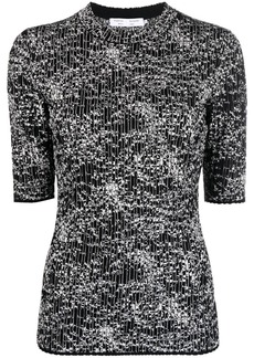 Proenza Schouler speckled knitted top