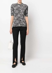 Proenza Schouler speckled knitted top