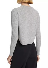 Proenza Schouler Stella Cashmere Jacqaurd Monogram Sweater