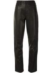 Proenza Schouler straight-leg leather trousers