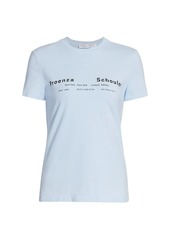 Proenza Schouler Stretch-Jersey Print T-Shirt