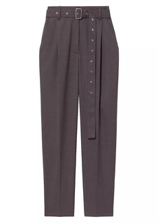 Proenza Schouler Stretch-Wool Straight Fit Pants