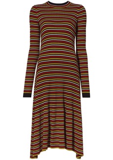 Proenza Schouler striped knitted dress