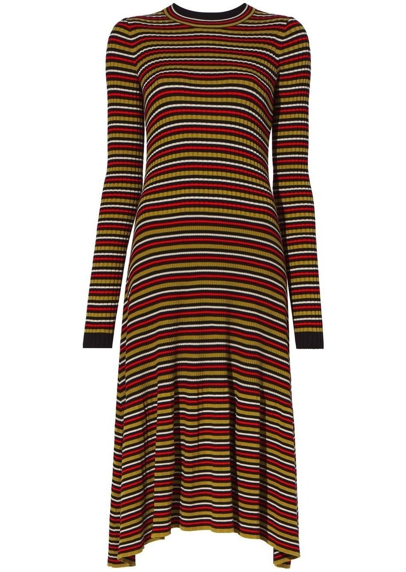 Proenza Schouler striped knitted dress