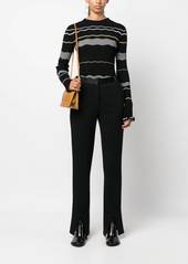 Proenza Schouler striped ribbed-knit jumper