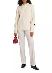 Proenza Schouler Teddy Wool Twill Pants