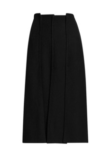 Proenza Schouler Textured Paneled Midi-Skirt