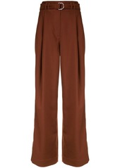 Proenza Schouler tie-waist flared trousers