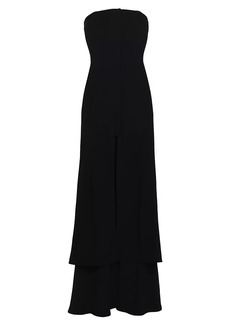 Proenza Schouler Tiered Strapless Gown