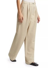 Proenza Schouler Tristan Cloqué-Knit Straight-Leg Pants