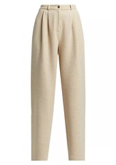 Proenza Schouler Tristan Cloqué-Knit Straight-Leg Pants