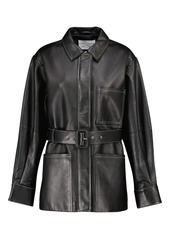 Proenza Schouler White Label belted leather jacket