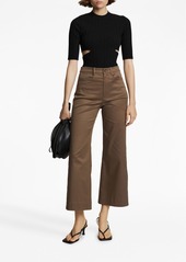 Proenza Schouler wide-leg cropped trousers